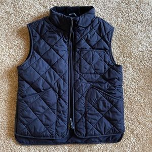 CrewCuts Kids Quilted Navy Blue Vest size 4-5